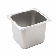 Winco 6" Deep / 1 / Stainless Steel Chef's Pans