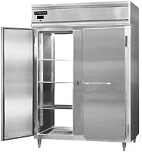 DL2RF-SA-PT Designer Line Two Section Pass-Thru Refrigerator/Freezer, Stainless Exterior