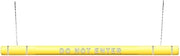 ClearanceGard 4″ x 104″ Clearance Bar Kit – Do Not Enter Lettering - Innoplast (Yellow White Tape)