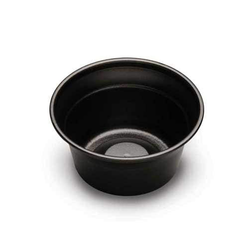 Cup Polystyrene Black All Purpose Round Cup by D and W Fine Pack – Polystyrene (PS), Pack of 1000, Model CF755-080