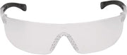 Pyramex Provoq Clear Frame Safety Glasses with Clear Anti-Fog Lenses - 1 Each