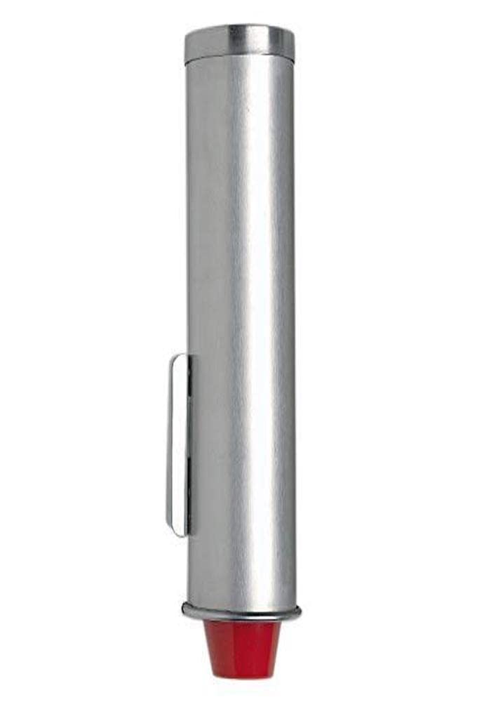 Surface-Mount Portion Cup Dispenser by DISPENSE-RITE – Stainless Steel, Model SFL-ADJ