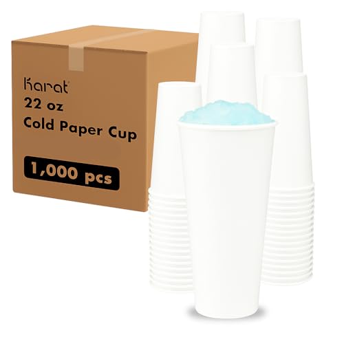 Karat 22 oz / White / C-KCP22W Cups