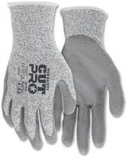 MCR Safety Work Gloves, XS, Salt-and-Pepper/Gray, Cut Resistant