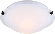 Lighting IFM1612BK-O Canarm 12 inch Black Flush Mount Ceiling Light