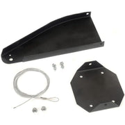 37772_Wall Mount for 37212 Fan W/SAFEY Cable by Airmaster – 2"L x 12"W x 7.5"H, Black
