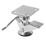 Floor Lock for 6" Casters by Global Industrial – 4"L x 8"W x 7"H, Zinc-plated Steel, Model 241851C