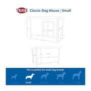 TRIXIE Small / Gray / Traditional Dog Houses