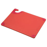 San Jamar Red / 1 / 12"L x 9"W Cutting Boards