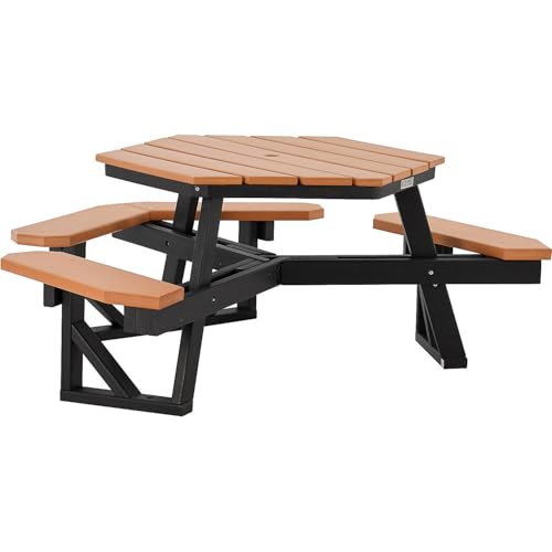 Global Industrial Cedar / Industrial / 1 Picnic Tables