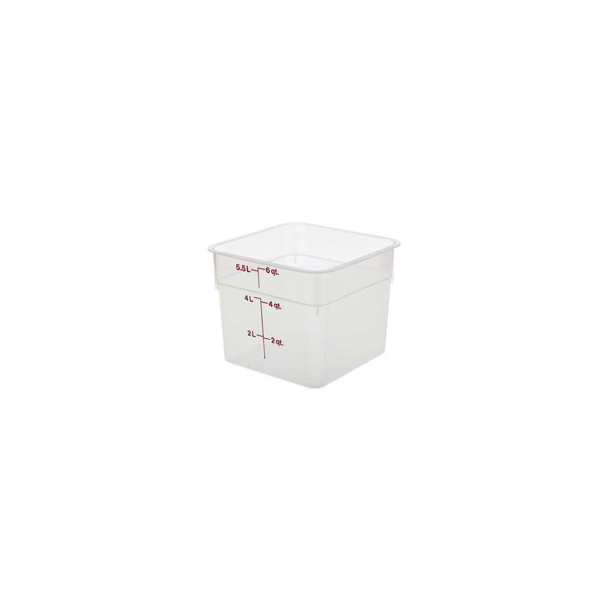 Cambro TRANSLUCENT / 6 QT / 1 Container Sets