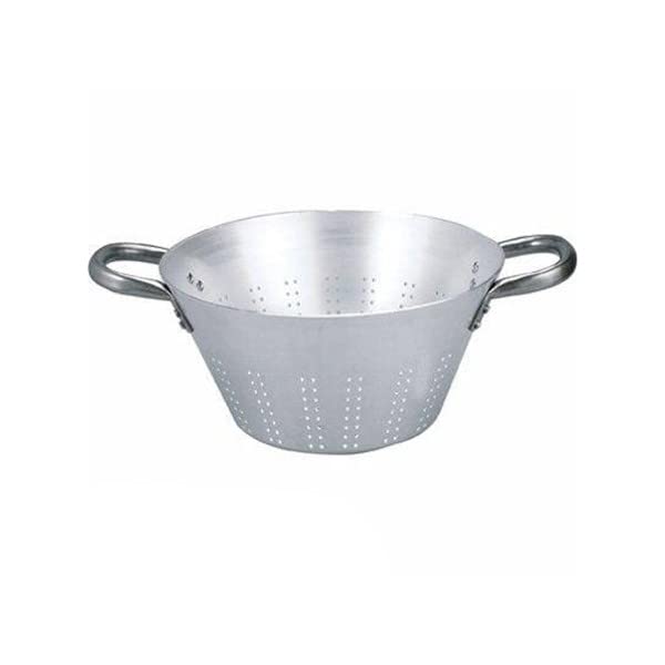 Conical Colander 18/10 Steel with Handle/Hook by PADERNO – Stainless Steel, Silver, Model PD1925-26