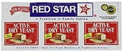 Red Star Active Dry Yeast Non GMO 1.4 Oz. Pack Of 3.