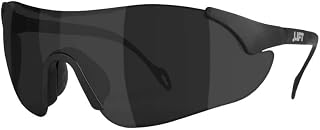 LIFT Safety LIFT Method Safety Glasses, Matte Black Partial‑Frame, M–L Fit, ANSI Z87.1