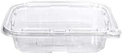 Eatery Essentials 20 oz Take Out Container with Tamper Evident Hinged Lid, Clear | 240/Case