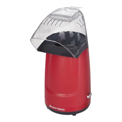 West Bend 4-Quart / Red / 4.0 quarts Popcorn Poppers