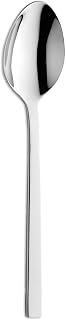 Amefa Cube Table Spoons, 18/10 Stainless Steel, Mirror Finish, 8.25 Inch, Set of 12