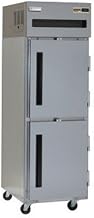 Delfield 6025XL-SH Single Section Half Door Reach-In Refrigerator