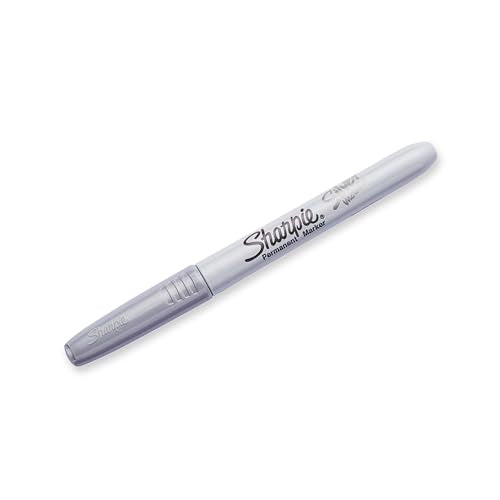 Sharpie Silver / 1 Count (Pack of 1) / Fine Point Permanent Markers