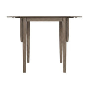 Starlight Canyon Home Acacia Veneer Drop-Leaf Counter Height Dining Table, Wire-Brushed Small Kitchen Dinner Table for Dining Room, Brushed Bisque - image 2