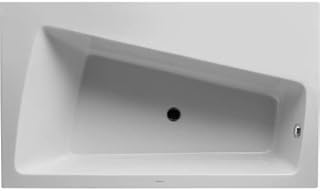 Duravit 700270000000090 Bathtub, Paiova, Monolith Including 1 Panel, Corner Left, 66 7/8"X39 3/8"