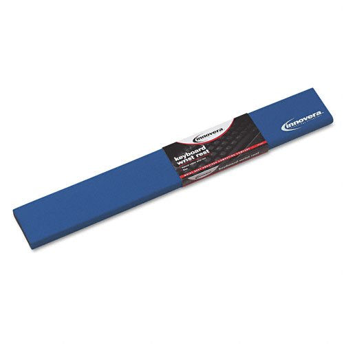 : Rubber Keyboard Wrist Rest by Innovera – Medium, Rubber, Pack of 2, Model IVR524572PACK