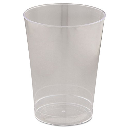 Comet Squat Tumbler Clear 10 Oz by WNA – 10 Ounces, 10.0 fluid_ounces, #6 Polystyrene, Clear, Model T10