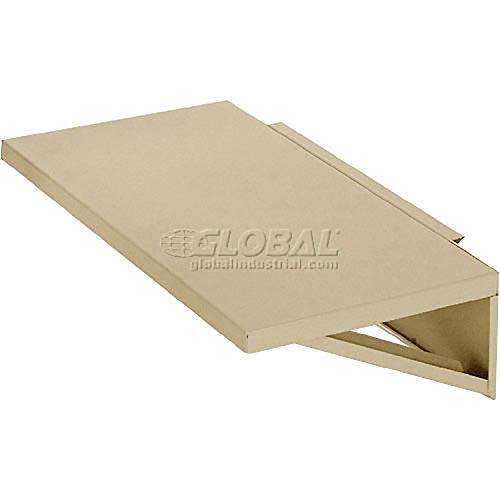 Computer Cabinet Side Shelf - Putty by Global Industrial – Alloy Steel, Putty, Model 237368PY