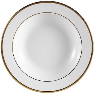 CAC China GRY-3 Golden Royal Soup Plate 9" - 2 doz