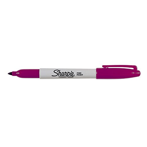 Sharpie Assorted Fun Colours / 1 Count (Pack of 4) / In Pack Permanent Markers