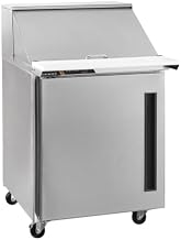 Traulsen CLPT-2712 27" 1-Section Mega Top Refrigerated Prep Table - (1) Left Hinged Solid Door