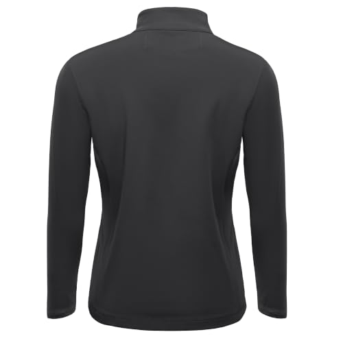 Red Kap Small / Black / Performance Stretch Jersey 1/4 Zip Pullover Sweaters