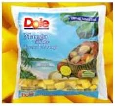 Dole Individual Quick Frozen Chunk Mango, 5 Pound -- 2 per case.
