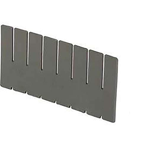 Full Height Long Divider for Model DC3080-XL by LEWISBins+ – For Model DC3080-XL, XL Conductive, Black, Model DV2280-XL