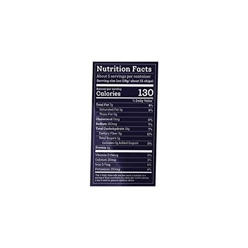 Siete Sea Salt / 5 Ounce (Pack of 12) / No Color Tortilla