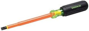 Greenlee 0153-15-INS 5/16-Inch by 6-Inch Insulated Cabinet Tip Screwdriver