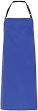 Locknane Bib Apron Royal Blue Vinyl - 37"L x 22"W