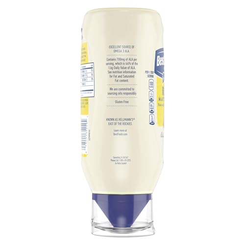 Best Foods 20 Fl Oz (Pack of 2) / Best Foods Real Mayonnaise / 1 Mayonnaise