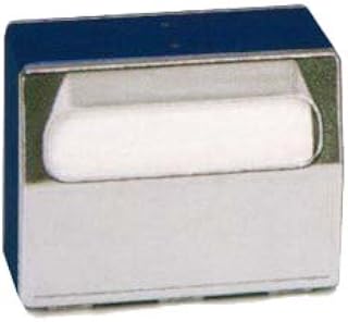Vollrath Napkin Dispenser, table type, (2) sided dispensing, 6"D x 8"W x 5"H, for napkins 3-3/4" x 6-1/2", chrome plated face, black, 6515-06