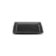 Venetian 13" Black Square Plate by Elite Global Solutions – Large, Black, Model M13SQ-B