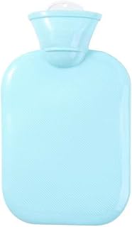 Hot Water Bottle Bag Hotpack for Pain Relief Menstrual Cramp,hot and Cold Compress, Hand Feet Warmer(Blue,1000ML)