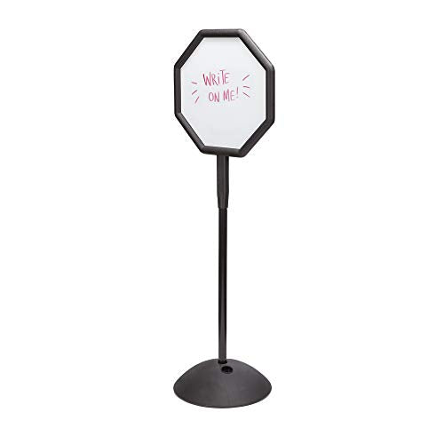 Safco Black / 1 / Octagon Dry Erase Boards