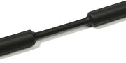 HELLERMANNTYTON 308-31220 Heat Shrink Tubing, High Flexible, Pack of 10 6" Pieces, 12.7 mm, 0.5 ", 2:1, Black, 6 ", 152.4 mm (10 pieces)
