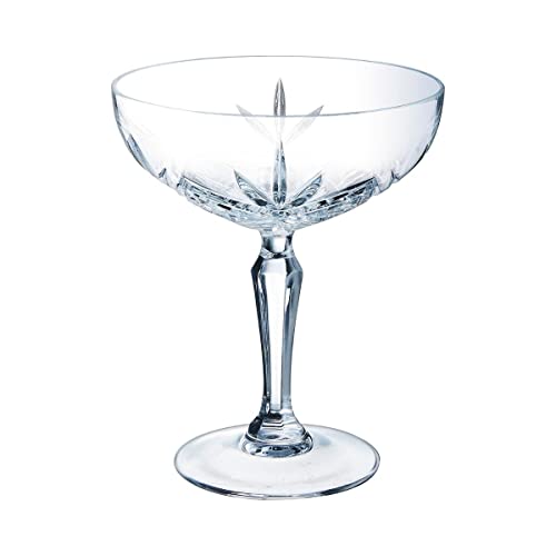 Arcoroc Modern / 6 Stück (1er Pack) / Transparent Champagne Glasses