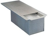 Gold Medal 1487 Block Ice Mold, Includes 10 Bags, 5" X 5" X 12", Galvanized Steel
