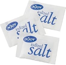 N'Joy Portion Packets Iodized Salt 3000 ct