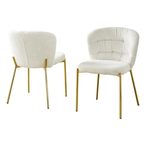 Best Quality Furniture Cream / Gold / Contemporary / 1 Fabric