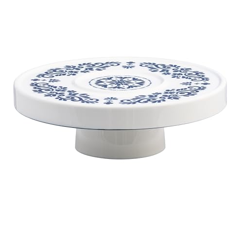10 Strawberry Street Multiway Server - Chip & Dip/Cake Stand / Talavera Blue / 1 Serveware Accessories