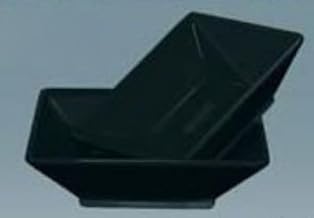 Yanco RM-307BK Rome Square Deep Plate Black - 22 oz - Pack of 48