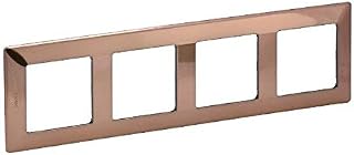 Legrand 754164 Vlife 4-Way Frame Copper